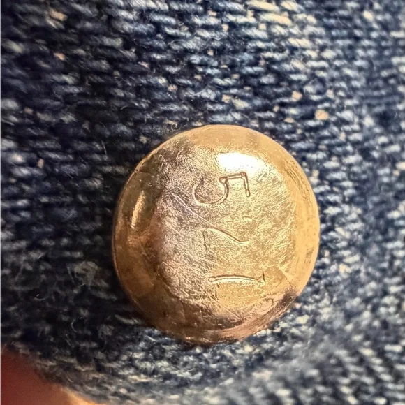 Vintage Levi’s Buffalo Plaid Lined Denim Trucker Jacket – Medium – Made in USA - Picture 9 of 16